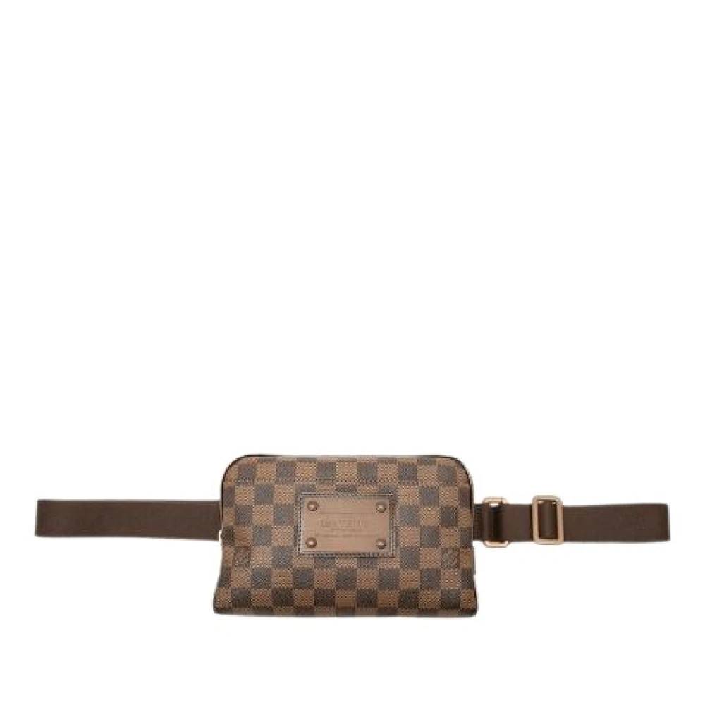 Louis Vuitton Vintage Pre-owned Damier Bumbag Brooklyn Waist Bag - Vintage - Dame - Brun - ONE SIZE - Uld