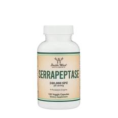 Double Wood Supplements – Serrapeptase 120 kapsler
