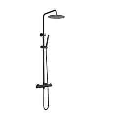 Duschstångset Svart Ø250 mm