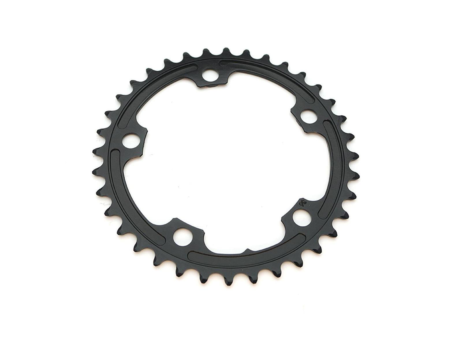 absoluteBLACK Kedjedrev 110 mm 36T 5 bultar | Svart | 2x10/11