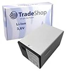 Trade-Shop Li-Ion batteri 3,6 V/14 000 mAh kompatibel med Arlo Pro 3 Light, Pro 3 Floodlight, Pro 4 XL, Ultra 2 XL ersätter 308-50019-01 VMA5420-1000S CS-NAR700XL