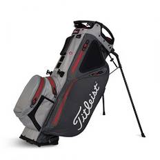 Titleist Hybrid 14 StaDry Stand Bag (grå/rød)