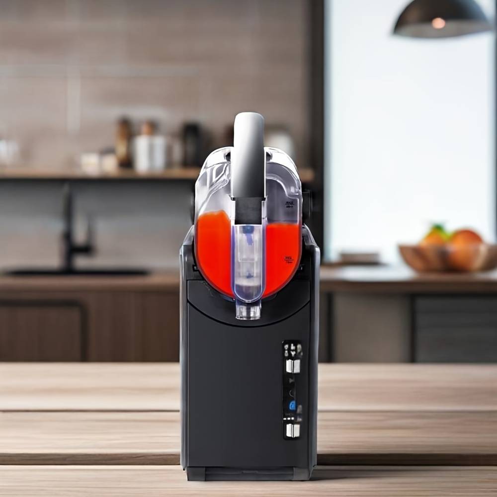 TEMU Slush Machine For Home, Safety Lock Self-cleaning, 1.5l Slushie Machine With Technology & 5 Settings, For Slush/milkshake