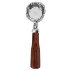 58mm Bottomless Portafilter Stainless Steel Dual Ears Bottomless Portafilter for GAGGIA Coffee E Classic Rosewood
