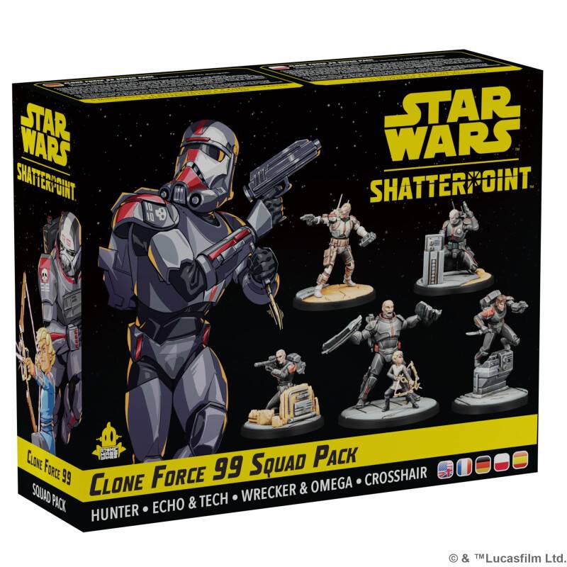 Atomic Mass Games, Star Wars: Shatterpoint – Kloneinheit 99,...
