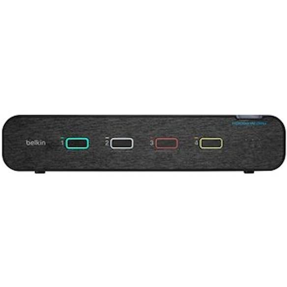 4-Port Dual Head DP/HDMI to DP/HDMI VSD KVM Switch, No CAC P 4st