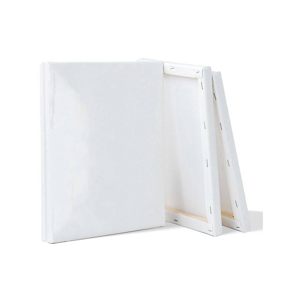 Förpackning med 4 St 20,32 X 25,4 cm Sträckta Oljemålningar