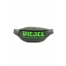 Diesel Kids - midjeväska med logotyp - barn - järn/polyester - one size - Grön