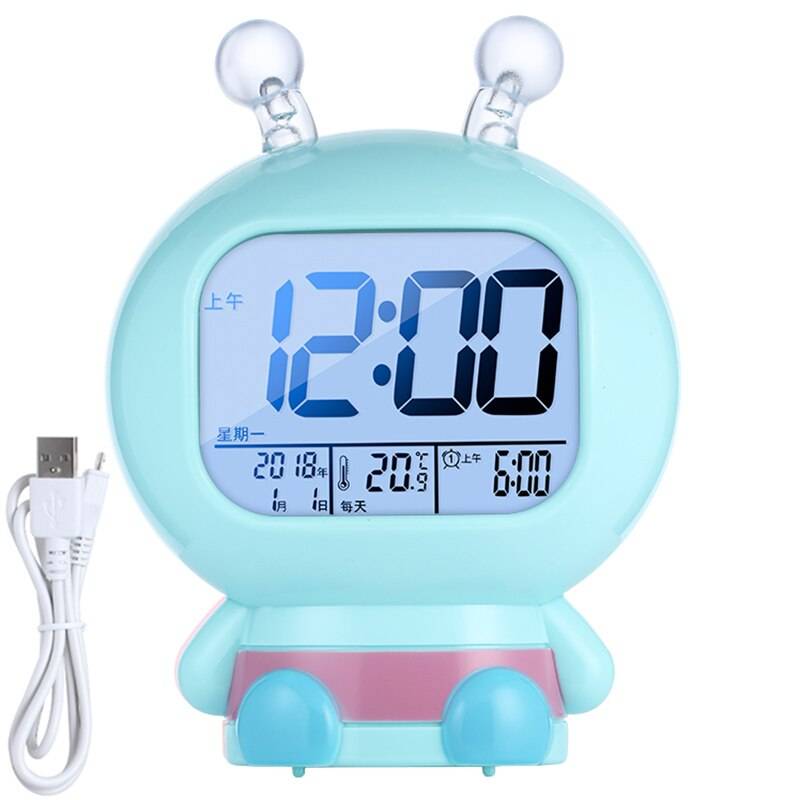 Digital LED Klocka Geometrisk - Stil 6