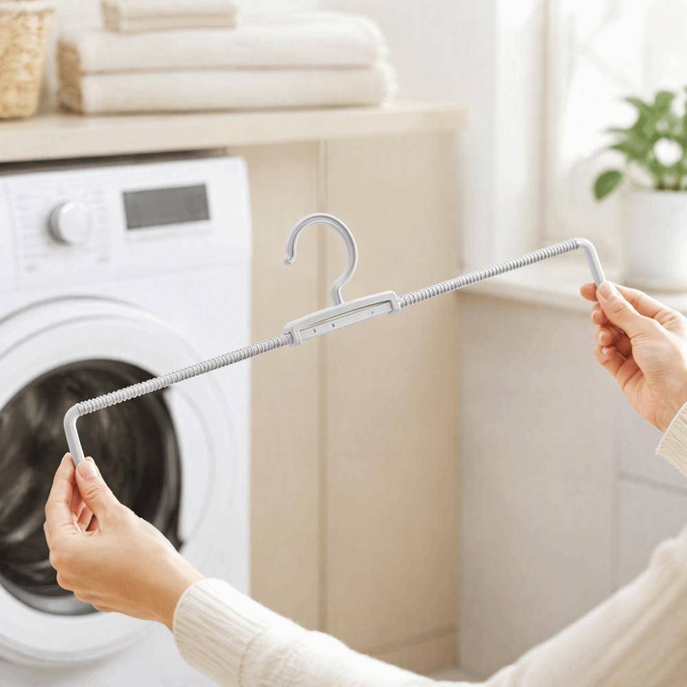 3pcs Multifunctional Skirts Jeans Hanger Stretchable Clothes Drying Rack  Closet Storage