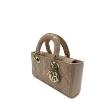 Dior Vintage Lady Stl. - Handväskor Från Magasin - Beige (L 11.50cm x W 22cm x D 3.50cm)