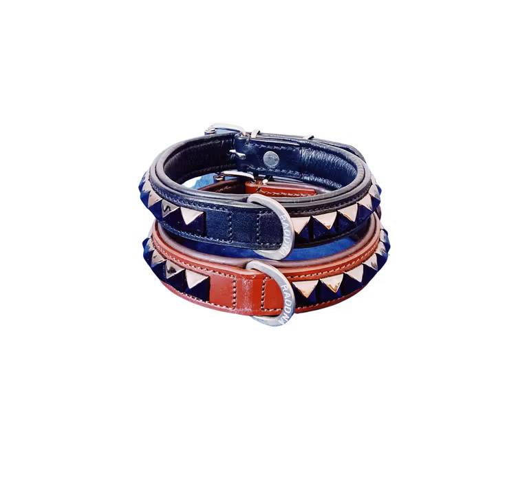 Lillpite Hundhalsband - Black: Brun - / 3,2 x 50 cm
