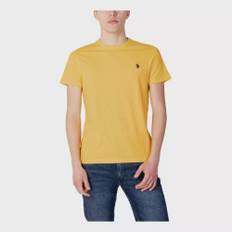 U.s. Polo Assn., Topp, Herr, XL, Herr Gul T-shirt - yellow (XL)