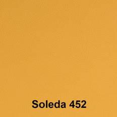 Hjort Knudsen - Boston lænestol - læder - Soleda 452 yellow