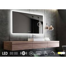 Mie 7 - 140 x 80 cm - Firkantet LED Spejl