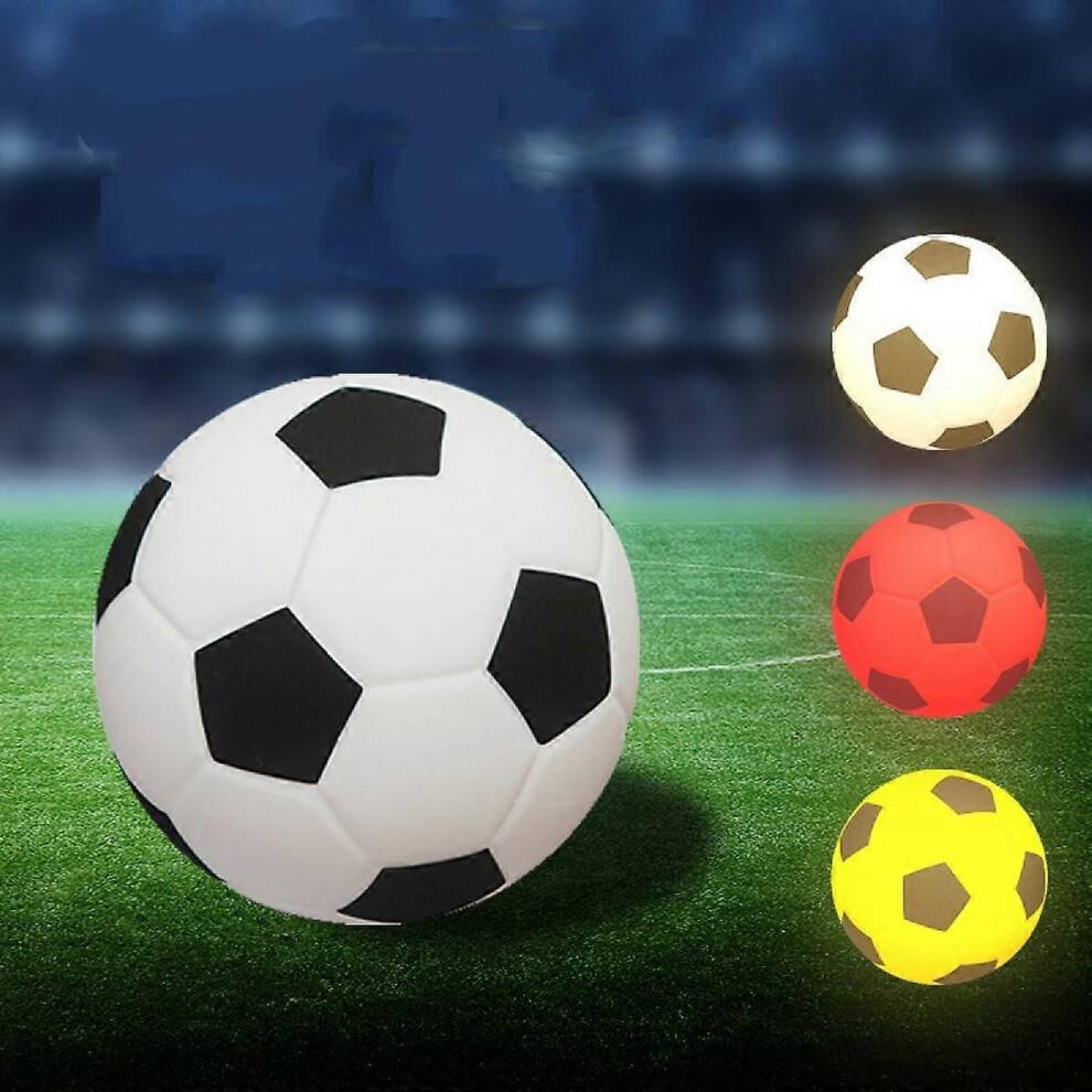 Fotbollspresenter för pojkar, silikonfotbollsnattlampa för barn, USB-uppladdningsbar nattlampa för barn
