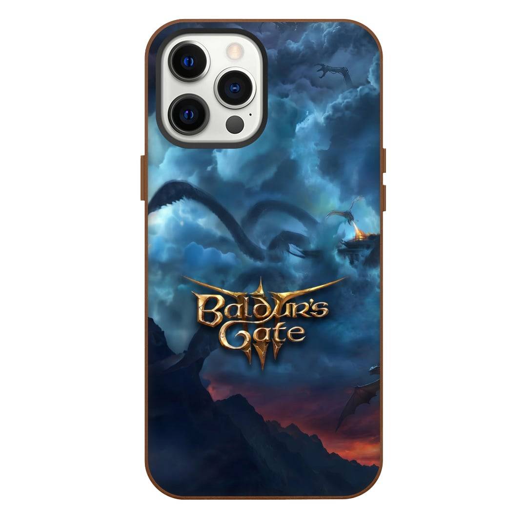 Baldur's Gate Phone Case For iPhone Samsung Galaxy Pixel OnePlus Vivo Xiaomi Asus Sony Motorola Nokia - Baldur's Gate 3 Game Scenery Poster.