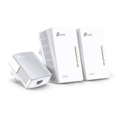 TP-LINK TL-WPA4220T KIT AV500 Powerline Universal WiFi Range Extender, 2 Ethernet Ports, Network Kit - Powerline Adapterkit HomePlug AV (HPAV)