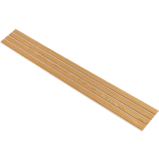 I-wood basic 4-lamel eg klar olie lys mdf med brun filt 16x300x2400mm