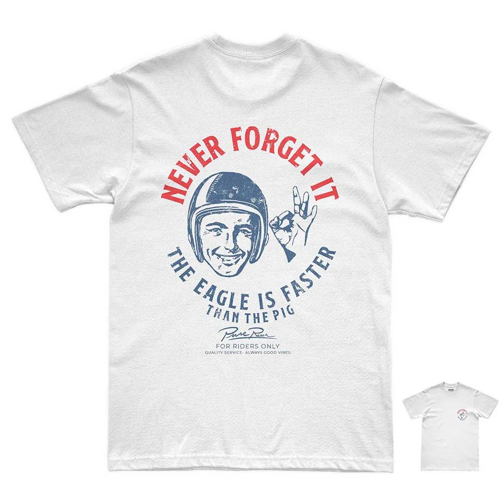 Pure Racer Never Forget It T-shirt Med Korte ærmer