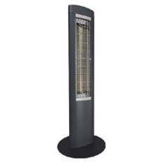 Infrarød varmelegeme 1,4kW nano-anth IP24 - Fritstående radiator 1400W