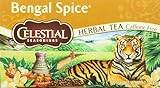 Celestial Seasonings Örtte – bengal krydda – koffeinfri – 20 påsar – paket med 6