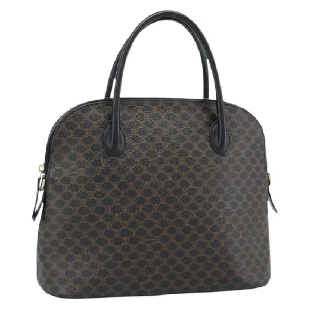 Celine Vintage Pre-owned Vintage Håndtaske - Vintage - Dame - Sort - ONE SIZE - Uld