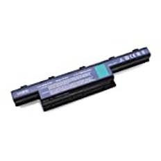 vhbw batteri 6600 mAh som AS10D31, AS10D51, AS10D41, AS10D61, AS10D71 för ACER TravelMate 4740, 5740, 5742, 7740 laptop notebook – Li-Ion, 11,1 V, svart