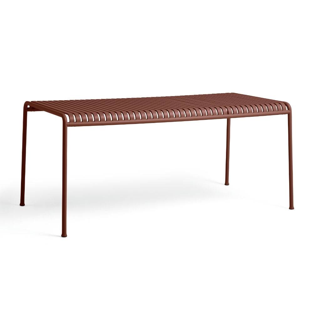 HAY Palissade Table L170 Havebord Iron Red