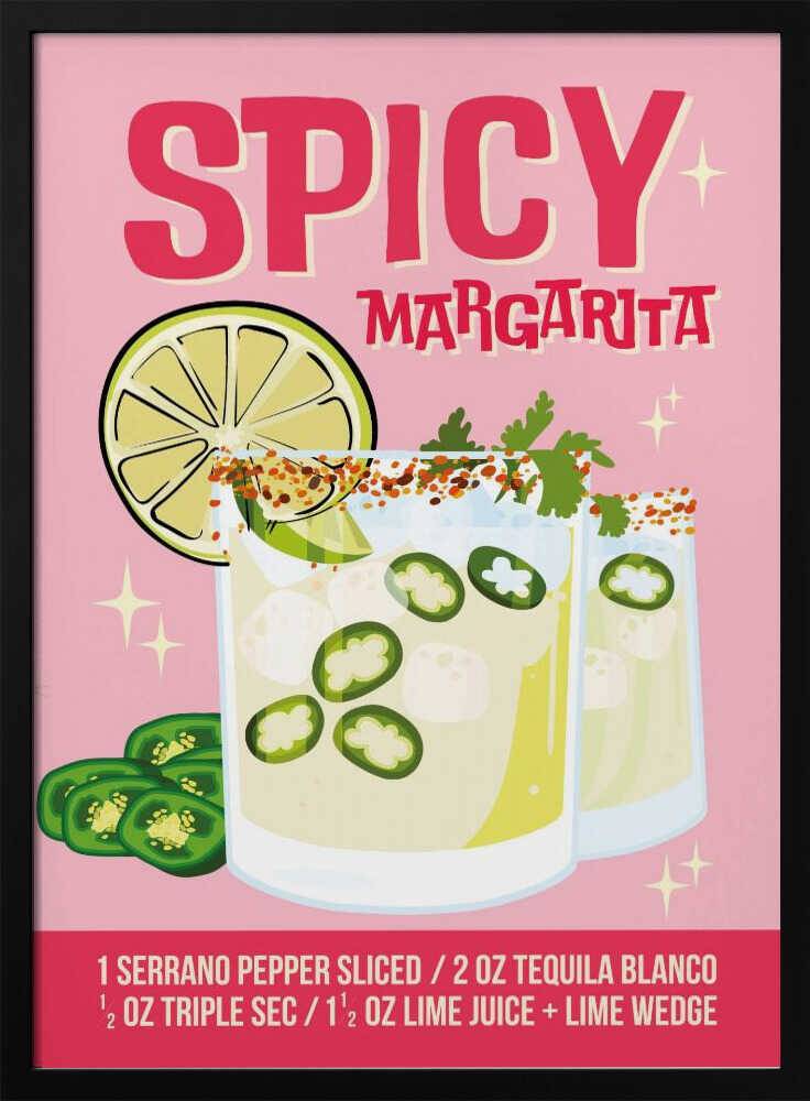 A3 Spicy Margs 5 Pink A3 Plus 01.png Poster - 50x70 cm / 20x28″