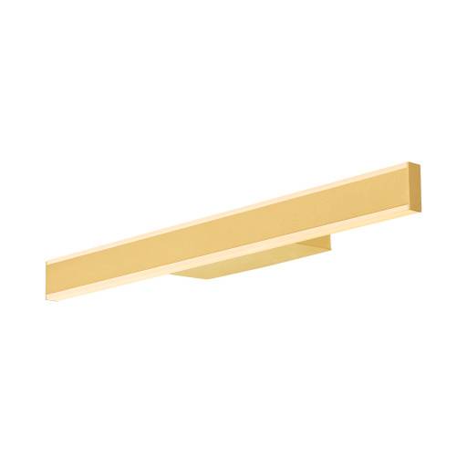 SLV One Linear væglampe, messing, 50 cm