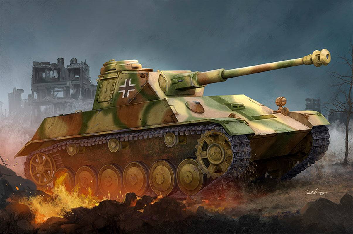 Hobby Boss German Pz.Kpfw.III/IV 1:48 modelkampvogn
