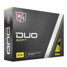 Wilson Staff Duo Soft Gule Golfbolde