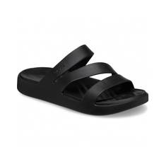 CROCS-GETAWAY STRAPPY BLACK-BLACK