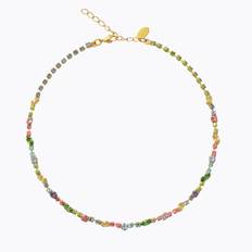 Caroline Svedbom Antonia Halsband/ Pastel Combo (Guld)