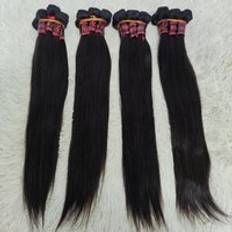 Letsfly Cheap Unprocessed Brazilian Raw Hair Bundles Free shipping black Hair Bundles Vendor 100% Human Hair Extension