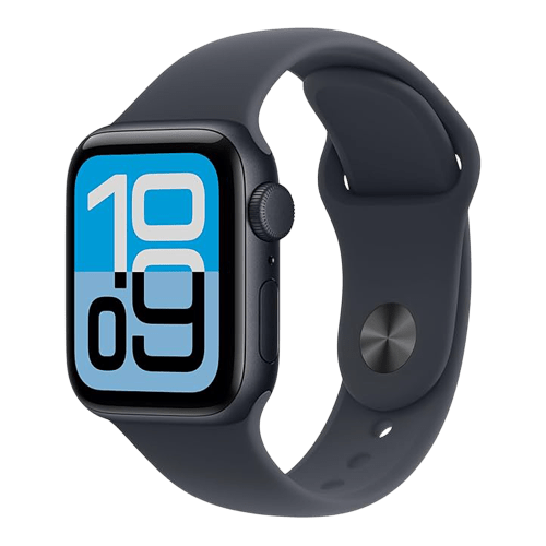 Apple Watch SE 3rd Gen (2025) GPS + Cellular - Aluminium/Sport Band 44mm / Nyskick / Svart
