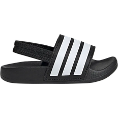 Adidas K Adilette Estrap I Sandaler Cblack/Ftwwht - 23
