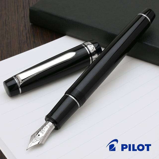 Pilot Fountain Pen Custom HERITAGE 912 Black SM Nib FKVH-2MR-B-SM