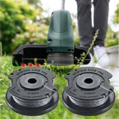 2 st F016800569 trådspole för Bosch Easy Grass Cut 18-230 18-26018 23 26 18-26 - Svart