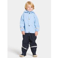 Didriksons Slaskeman Regnställ, Light Sea Blue, 80