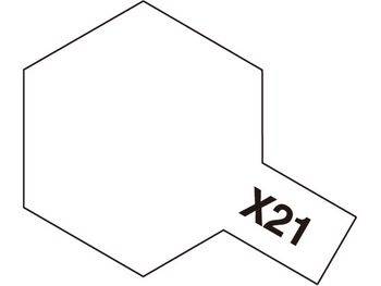 TAMIYA 81521 Acrylic COLOR Mini X-21 FLAT BASE