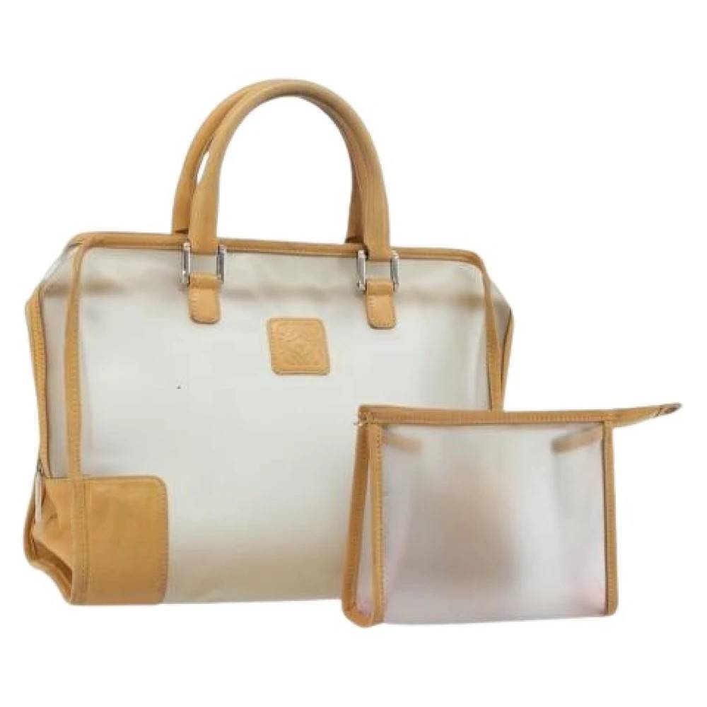 Loewe Pre-owned - Pre-owned Genomskinlig Handväska Vintage - Dam - ONE Size - Läder