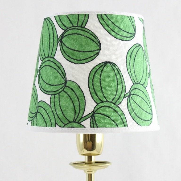 LAMPSKÄRM GRÖN CELOTOCAULIS TYG SVENSKT TENN JOSEF FRANK D20