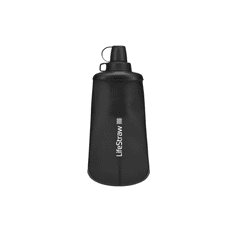 LifeStraw Peak Squeeze Collapsible Bottle 650ml With Filter - Mountain Blue