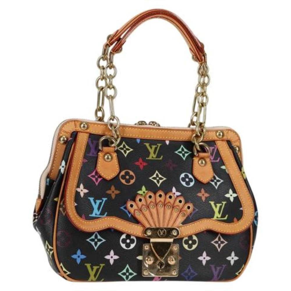 Louis Vuitton Vintage Pre-owned canvas håndtasker - Vintage - Dame - Sort - ONE SIZE - Tyl