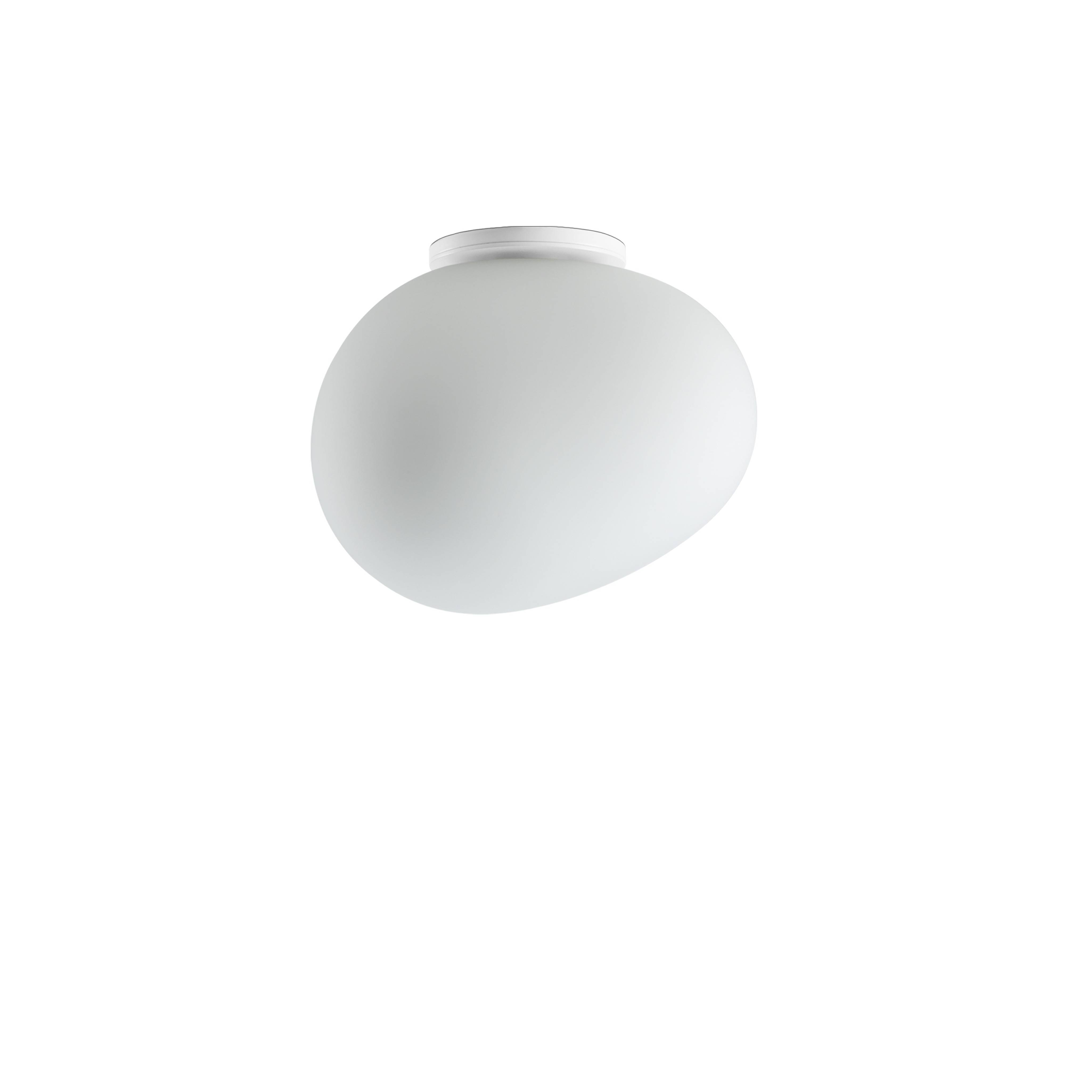 Gregg Piccola Væg/Loftlampe - Bianco - Foscarini.