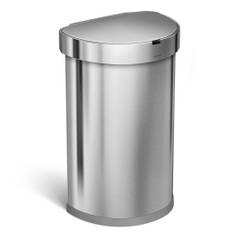 Simplehuman affaldsspand, 45 liter, sensor, børstet stål