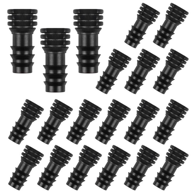 14PCS 16mm End Cap for Micro Irrigation 1/2'' PE Pipe Tubing Hose Micro Drip Fitting Garden Watering Connector Waterstop