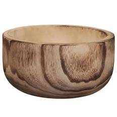 Træ skål, 28cm